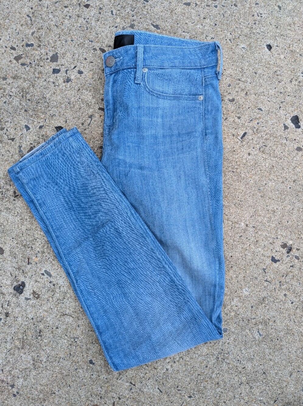 Vince Riley Legging Stretch Denim Jeans, Rae Hem, Size 28
